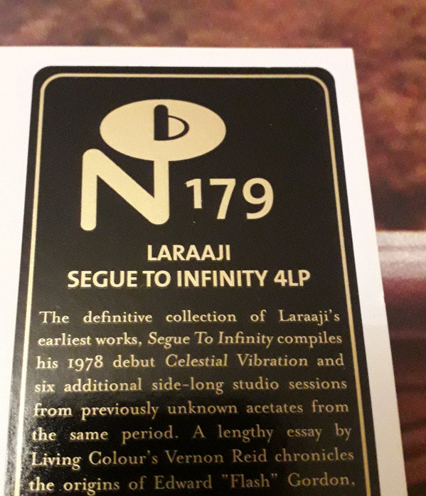 Laraaji : Segue To Infinity (4xLP, Comp)