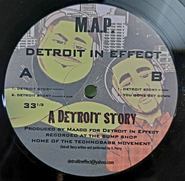 D.I.E., DJ Maaco : A Detroit Story (12")
