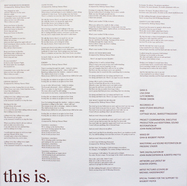 Ghia : This Is (LP, Album)