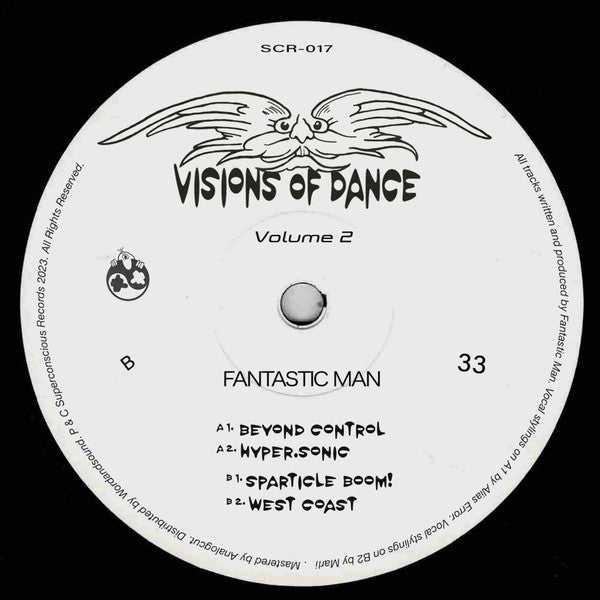 Fantastic Man : Visions Of Dance Volume 2 (12", EP)