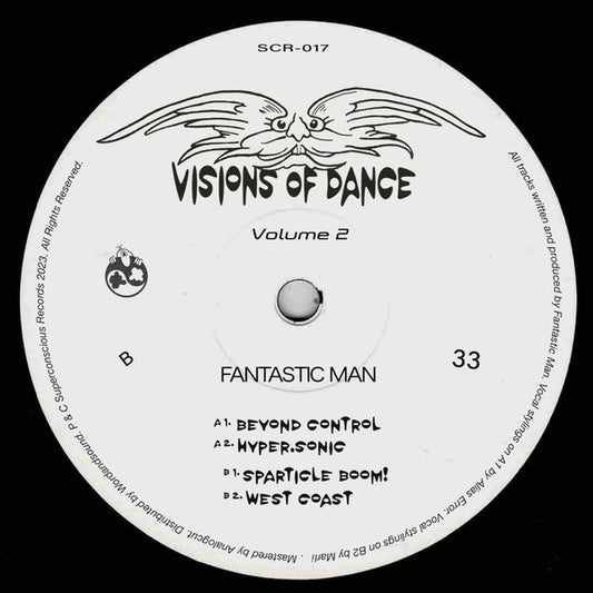 Fantastic Man : Visions Of Dance Volume 2 (12", EP)