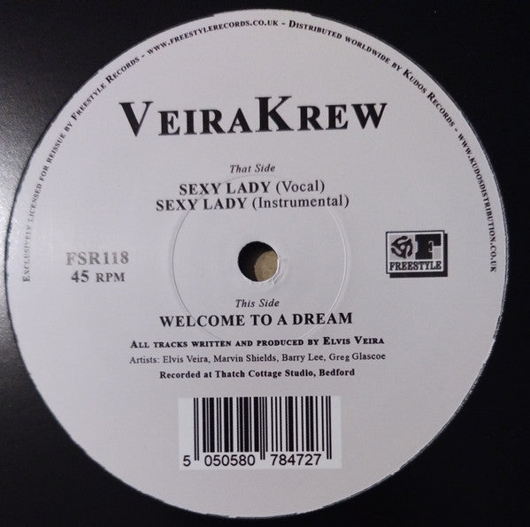 Veira Krew : Sexy Lady (12", Ltd, RE)