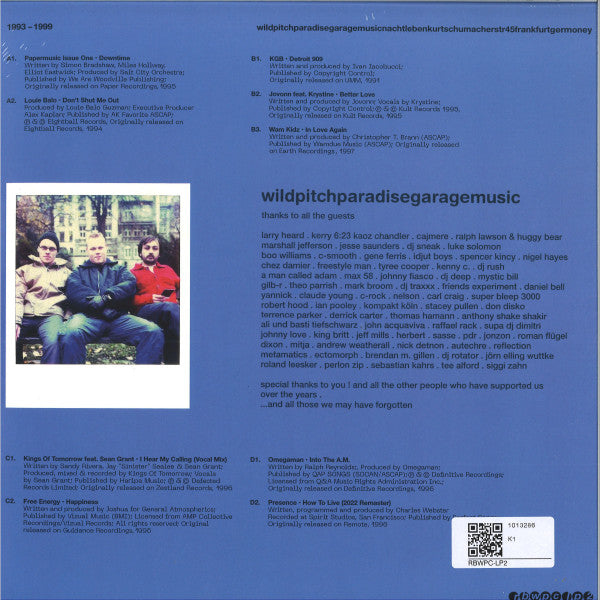 Various : Running Back Mastermix: Wild Pitch Club by Ata & nd_baumecker Part II/II (12", Comp)