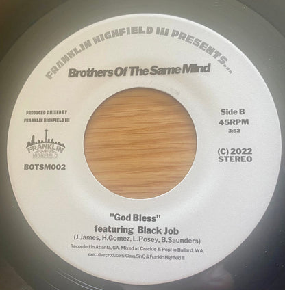 Brothers Of The Same Mind : My Way b/w God Bless  (7")