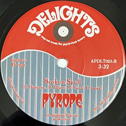 Pyrope : The Duel ​/ ​Broken Spell (7", Single, Ltd)