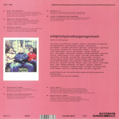 Ata & nd_baumecker* : Running Back Mastermix Presents Wild Pitch Club Part I/II (2xLP, Comp)