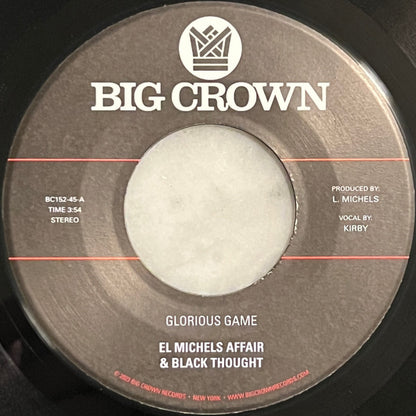 El Michels Affair & Black Thought : Glorious Game / Grateful (7", Single)