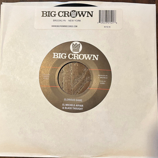 El Michels Affair & Black Thought : Glorious Game / Grateful (7", Single)