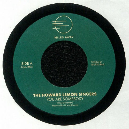 The Howard Lemon Singers* : You Are Somebody / For The Children (7")