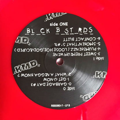 KMD : Bl_ck B_st_rds (2xLP, Album, RE, Red)