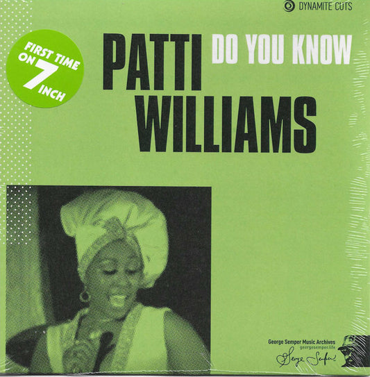Patti Williams : Do You Know (7", Single)