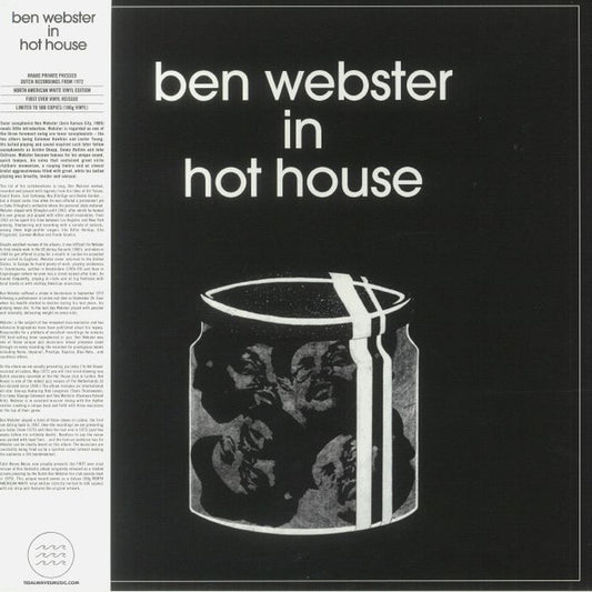 Ben Webster : In Hot House (LP, Ltd, RE, 180)