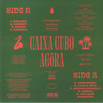 Caixa Cubo Trio : Ag​ô​ra (LP, Album)