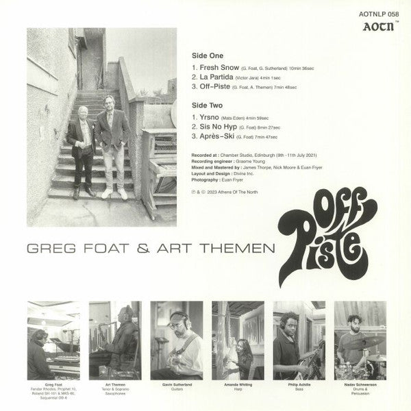 Greg Foat & Art Themen : Off Piste (LP, Album)