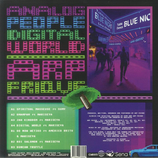 Arp Frique : Analog People Digital World (LP, Album)