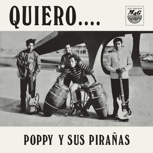 Popy Y Sus Pirañas : Quiero... (LP, Album, RE, RM)