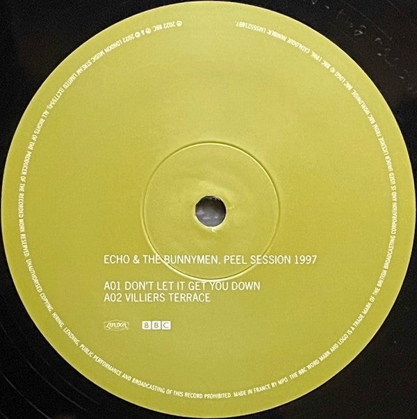 Echo & The Bunnymen : Peel Session 1997 (12", RSD, Ltd)