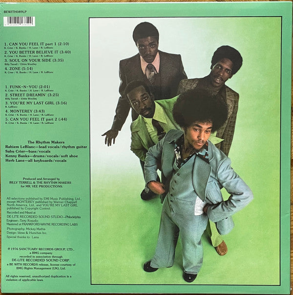 The Rhythm Makers : Soul On Your Side (LP, Album, RE)