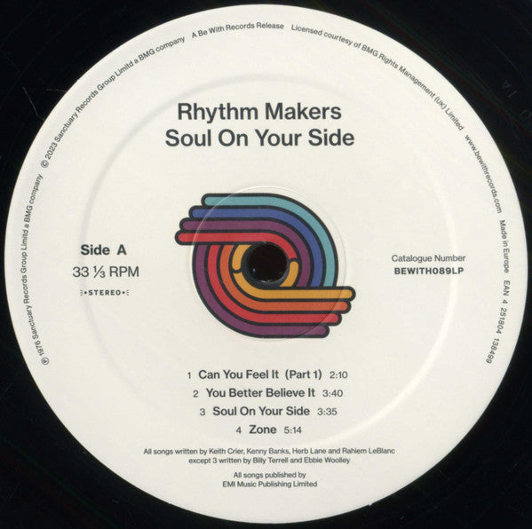 The Rhythm Makers - Soul On Your Side (LP)