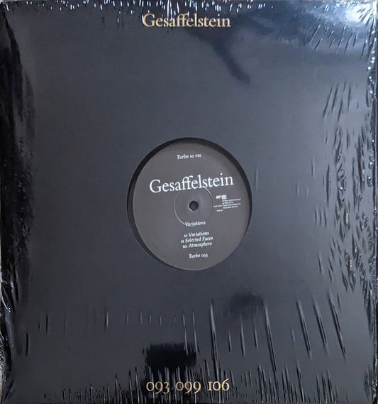 Gesaffelstein : Variations  (12", EP, Ltd, 10 )