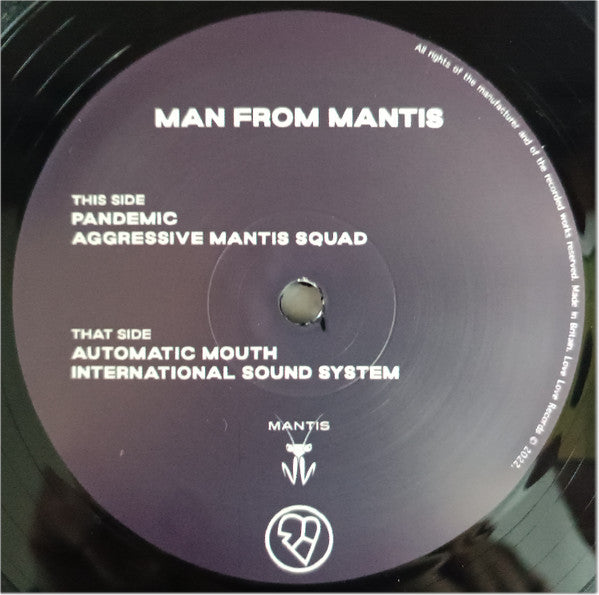 Meat Beat Manifesto & Dimensional Holofonic Sound* : Man From Mantis (12", EP)