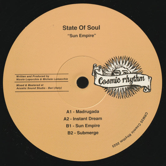 State Of Soul (3) : Sun Empire (12")