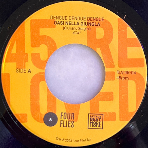 Dengue Dengue Dengue*, Giuliano Sorgini : Oasi Nella Giungla (7", Single, Ltd)