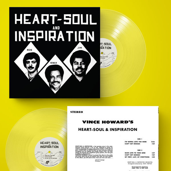 Heart-Soul & Inspiration* : Heart-Soul And Inspiration (LP, Album, RE, Cle + 7", S/Edition + Ltd)