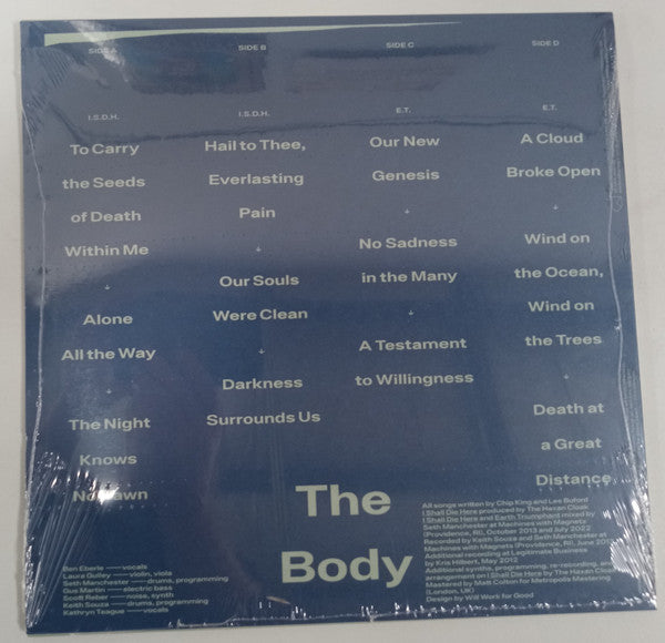 The Body (3) : I Shall Die Here / Earth Triumphant (2xLP, Album, Comp, Ltd, Whi)