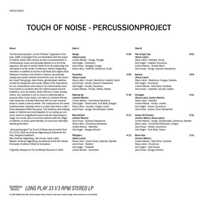 Touch Of Noise : Percussionproject (LP, Album, RE, RM)