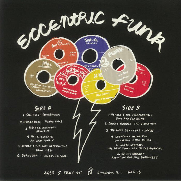 Various : Eccentric Funk (LP, Album, Comp, Ltd, RP, Pur)