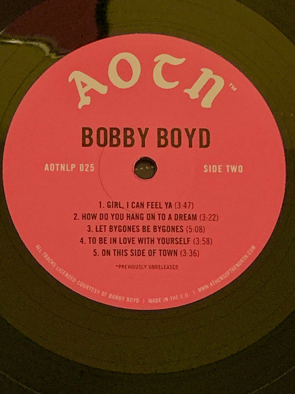 Bobby Boyd (2) : Bobby Boyd (LP, Album, RM)