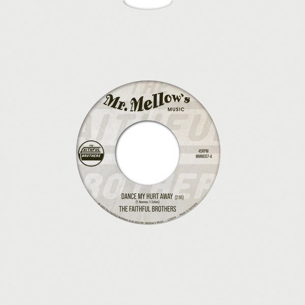 The Faithful Brothers (2) :  Dance My Hurt Away / Crying Clown  (7", Single, Ltd)