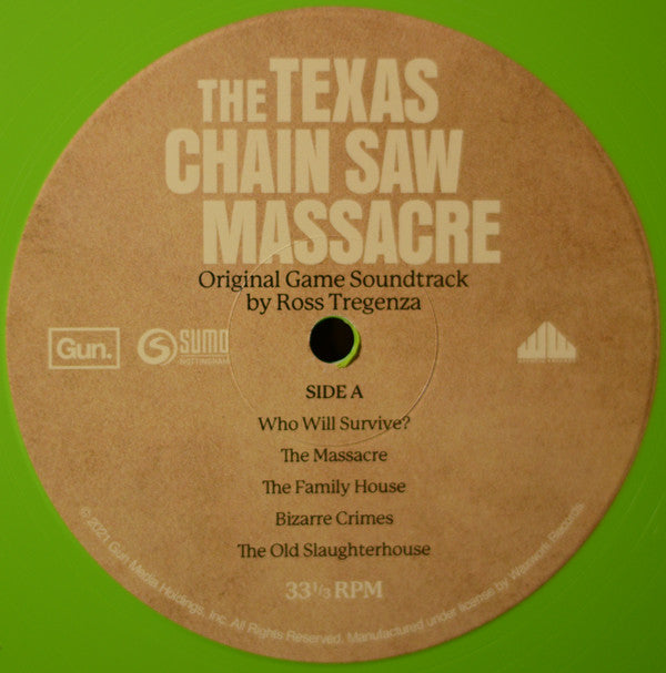 Ross Tregenza : The Texas Chain Saw Massacre (The Official Soundtrack Of The Texas Chain Saw Massacre Game) (LP, Album, Gre + LP, Album, Ora)