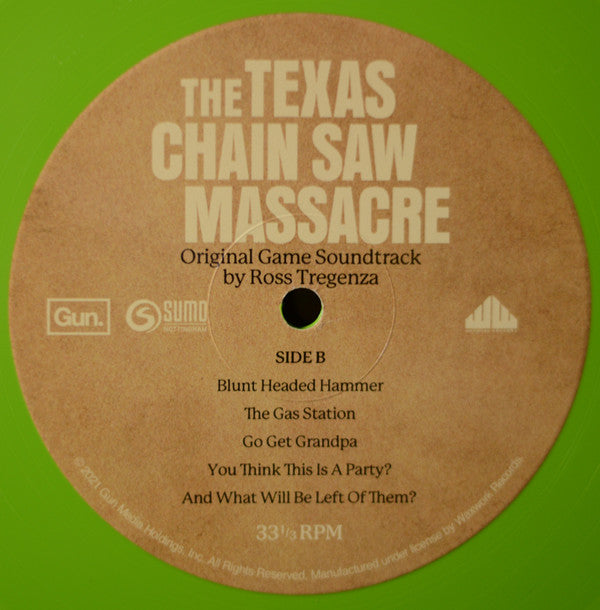 Ross Tregenza : The Texas Chain Saw Massacre (The Official Soundtrack Of The Texas Chain Saw Massacre Game) (LP, Album, Gre + LP, Album, Ora)