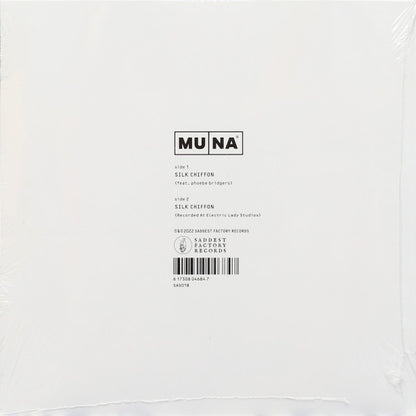 Muna Feat. Phoebe Bridgers : Silk Chiffon (7", Single, Ltd, Pin)