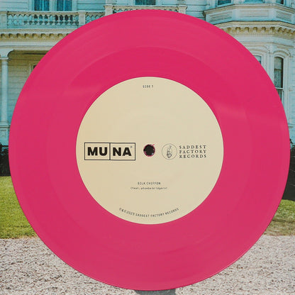 MUNA & Phoebe Bridgers/Silk Chiffon (Pink Vinyl) [7] – Taz Records
