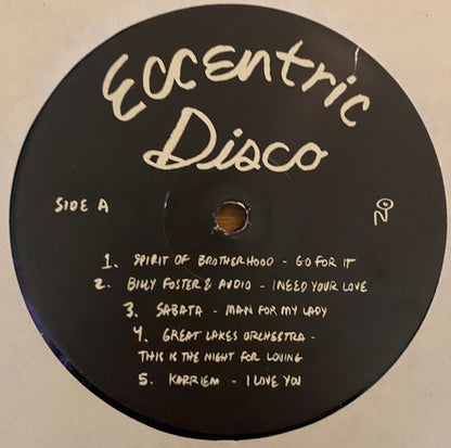 Various : Eccentric Disco (LP, Comp, Ltd, RE, Pur)