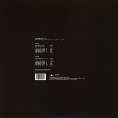 William Basinski : Melancholia (LP, Album, Dlx, Ltd, RE, RM, Red)