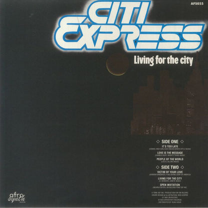 Citi Express : Living For The City (LP, RE)