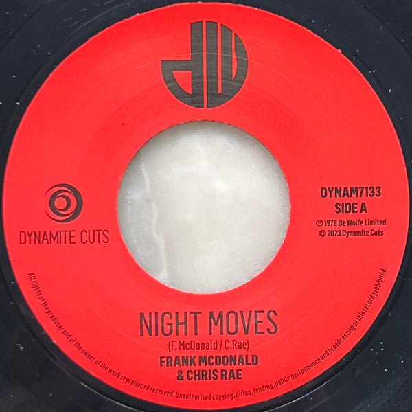 Frank McDonald & Chris Rae : Night Moves (7")