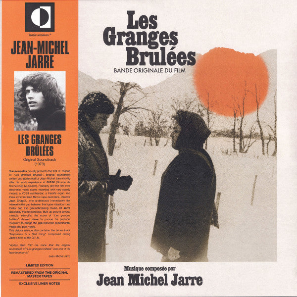 Jean-Michel Jarre : Les Granges Brûlées (Bande Originale Du Film) (LP, Ltd)