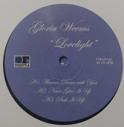 Gloria Weems : Lovelight (LP, Album, RE, S/Edition)