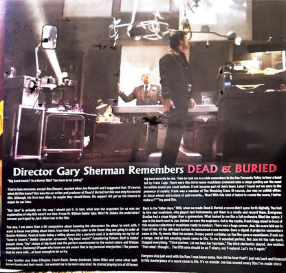 Joe Renzetti : Dead & Buried-Original Motion Picture Soundtrack (LP, S/Edition, Tra)
