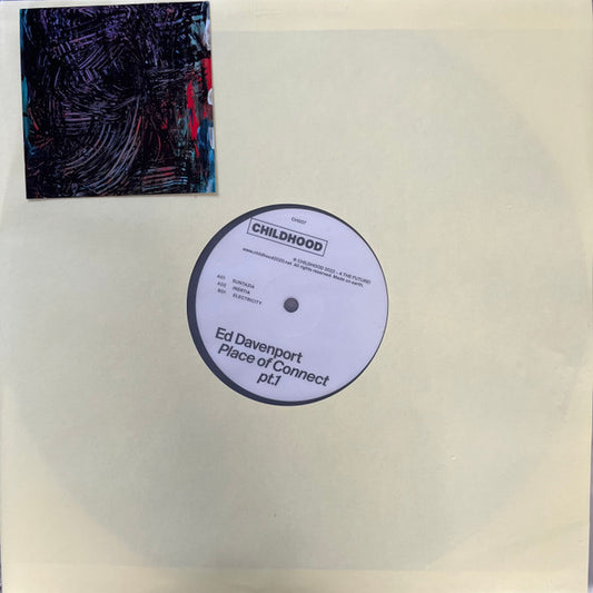 Ed Davenport : Place of Connect PT.1 (12", EP)