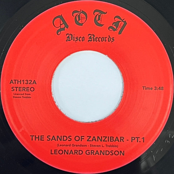 Leonard Grandson : The Sands Of Zanzibar (7")