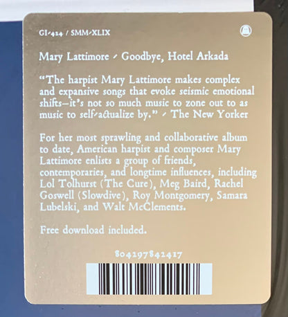 Mary Lattimore : Goodbye, Hotel Arkada (LP, Album)