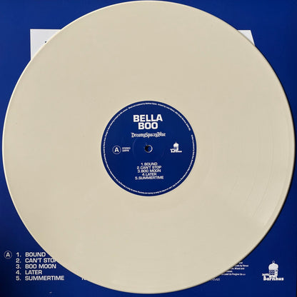 Bella Boo : DreamySpaceyBlue (LP, Album, Whi)