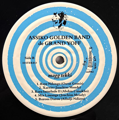 Assiko Golden Band De Grand Yoff : Magg Tekki (LP, Album)