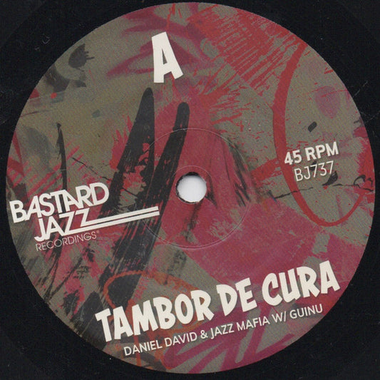 Daniel David* & Jazz Mafia W/ Guinu : Tambor De Cura (7", Single)